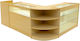 Hyperion Led Shop Counter Set K1200 B1200 Tb60 & Lm60 Maple