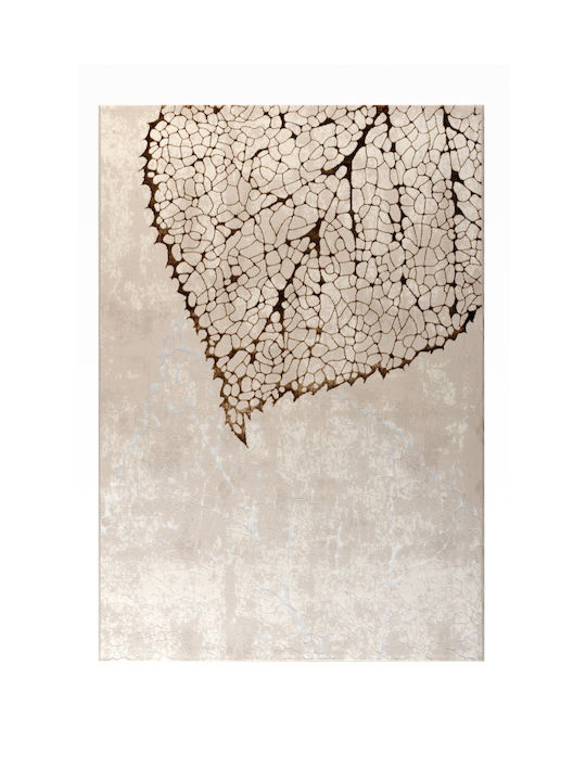 Tzikas Carpets Creation 74300-260 Σετ Μοντέρνα Χαλιά Κρεβατοκάμαρας Μπεζ-χρυσο 342-0-335-74300-260 3τμχ