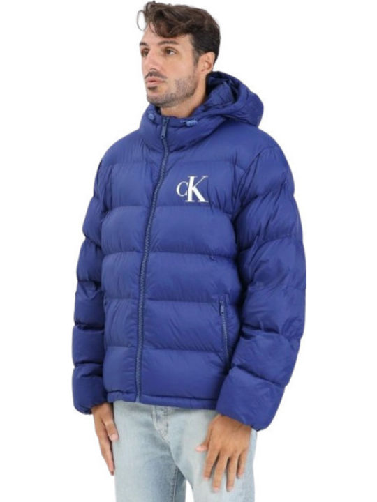 Calvin Klein Jacket Puffer Blue