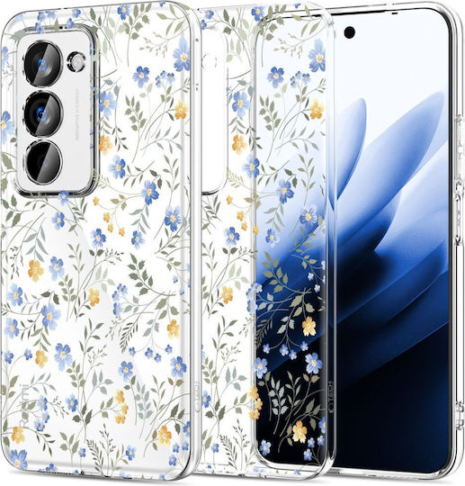 Tech-Protect Flexair Handyhülle Xiaomi Redmi 15 4G 5G Gänseblümchen Blätter