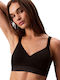 Bralette Women's Bra with Light Padding Black