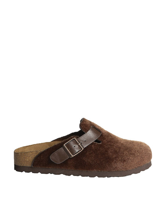 koniaris Women's Clogs Brown