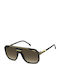 Carrera Men's Sunglasses With Black Horn-Rimmed Frame And Grey Gradient Lens 1077/S I46/86