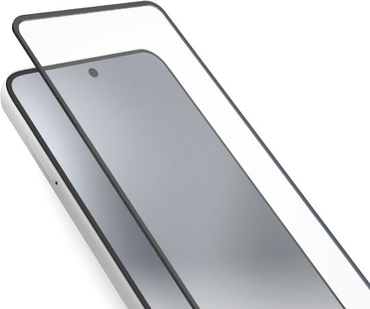 SBS Full Face Tempered Glass Black (Moto G56)