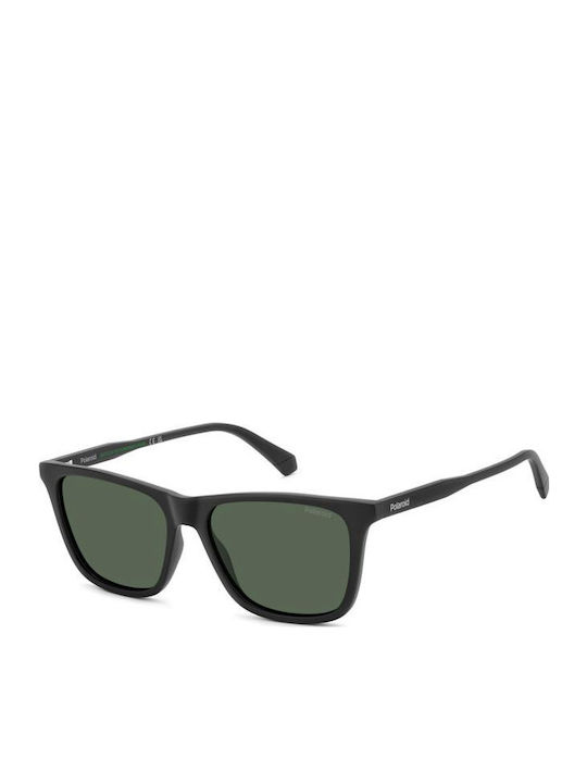 Polaroid Herren Sonnenbrille mit Schwarz Kunststoff Gestell und Grün Linse PLD4190/S 003/UC