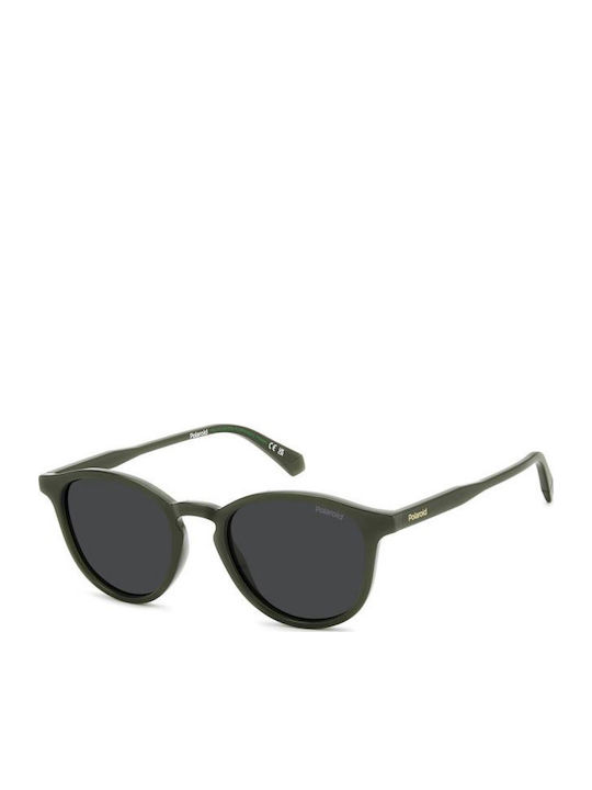 Polaroid Herren Sonnenbrille mit Grün Kunststof...