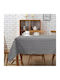 To megalo pazari Tablecloth Linen with Embroidery Linen 140x180cm