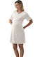 Promise Nachthemd Schwangerschaft & Stillen White
