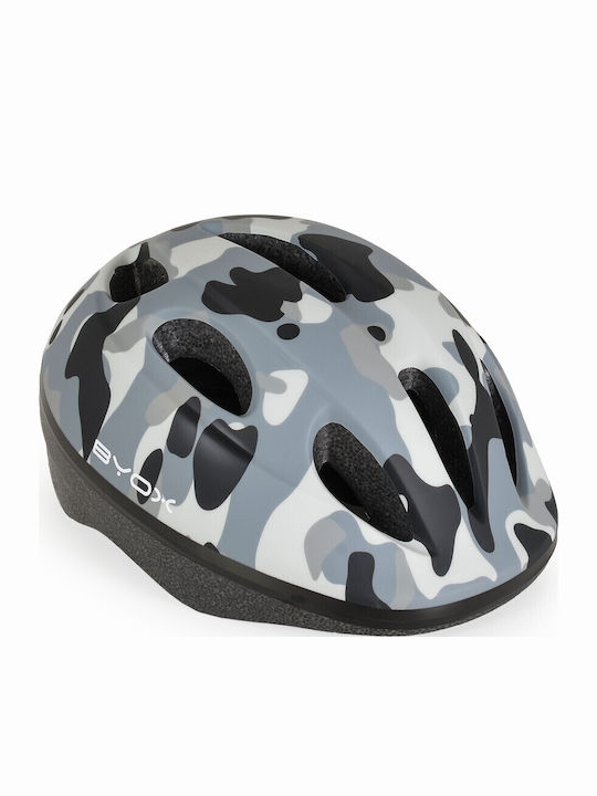 Byox Kids' City Bike Helmet Gray