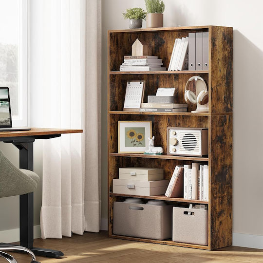 Brown Bookcase 76x24x134.2cm