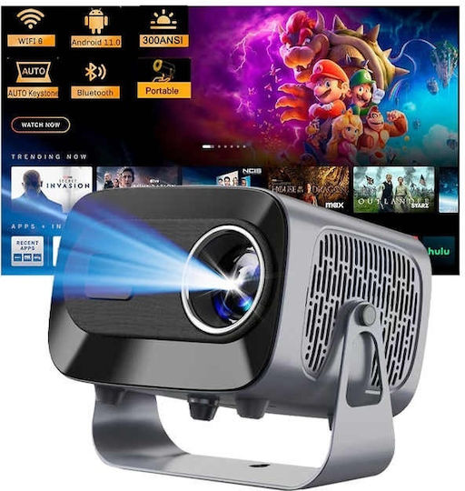 Proiector Mini LCD HD cu Wi-Fi (Incorporat) și Difuzoare Încorporate D2L0SWYBM