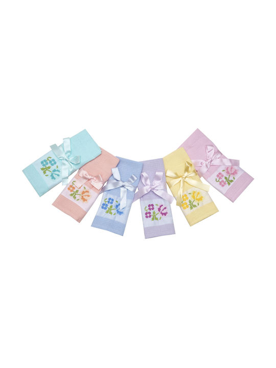 Viopros Laura Tea Towel from 100% Cotton in Blu...