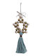 Beauty Home Wood Christmas Decorative Pendant Star