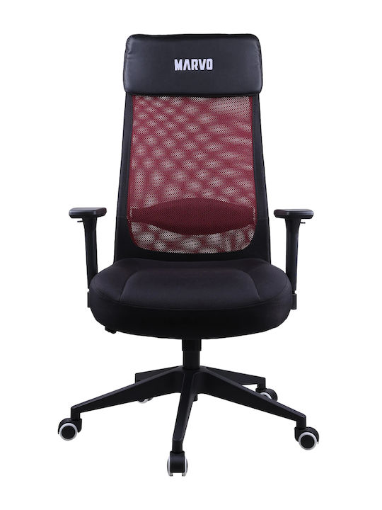 Marvo Maximus CH-205 Fabric Black Red Marvo Maximus CH-205 Fabric Black Red