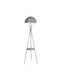 Opviq Floor Lamp H165xW47cm. with Socket for Bulb E27 Gray
