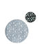 Kids Synthetic Rug Stars Round 80cm