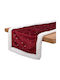 Weihnachtliche Tischdecke Fylliana Fl1986 Lila-Weiß-Gold 40x140cm
