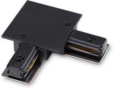 Corner Track System Connector L Recessed Single-Phase Track Black Link Mono 342849 Ideal Lux 342849