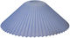 Glass Portable Replacement E14 Blue 24.5x8.8cm Sinialo 2900552