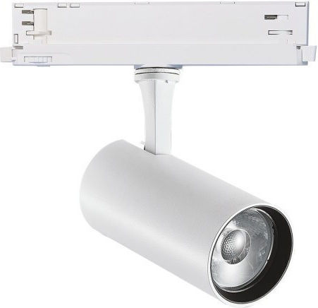 Ideal Lux Μονό LED Φυσικό Λευκό Σποτ σε Λευκό Χρώμα