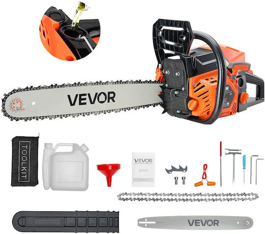 Vevor Gasoline Chainsaw 8.2kg with Blade 50.8cm and Easy Start