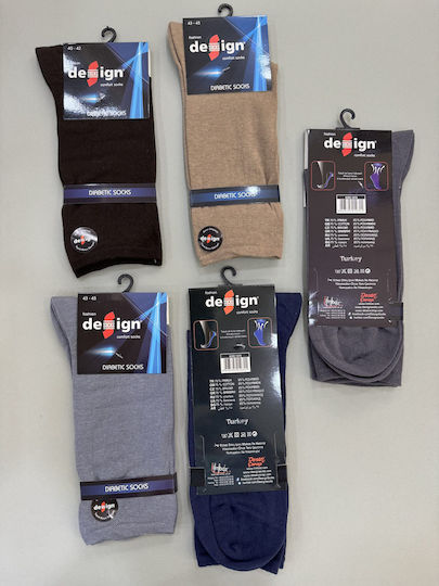 Design Socks Κάλτσες Γκρι