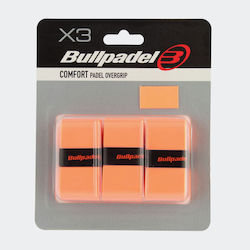 Bullpadel Gb-1200 Padel Overgrips Х 3 Оранжеви Bullpadel Gb-1200 Padel Overgrips Х 3 Оранжеви