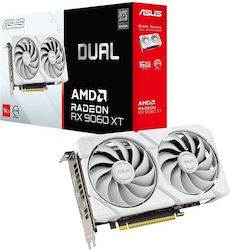 Asus Radeon RX 9060 XT 16GB GDDR6 Dual White Graphics Card