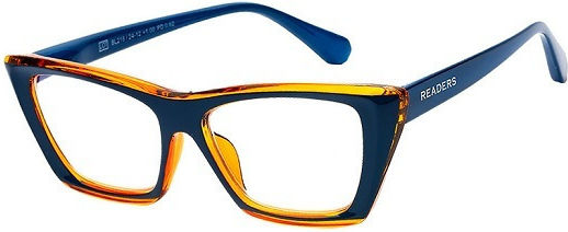 Readers Lesebrille +3.50 in Blau Farbe BL216