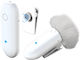 Ledgo 318C Wireless Microfon Πέτου, Clip On pentru Vocale în Culoarea White + Mâner