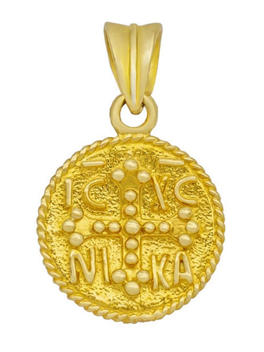 Savvas Design Gold Talisman Charm from 14K Gold