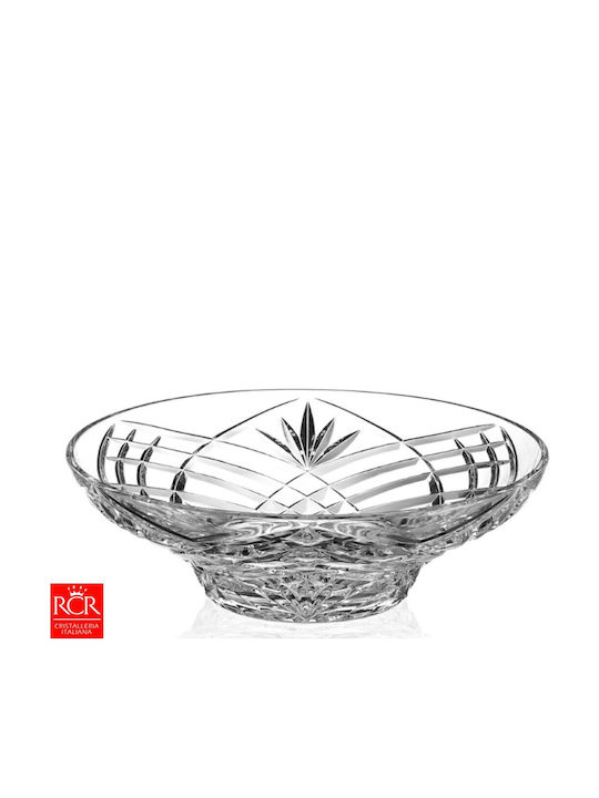 RCR Melodia Dekorative Schüssel Kristall Transparent 30.5x30.5cm 1Stück