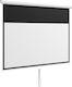 HomCom Οθόνη Προβολής Projector Οροφής με Λόγο Εικόνας 16:9 172x96cm / 80"