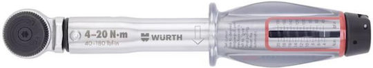 Wurth Torque Wrench 1/4" 4-20 Nm