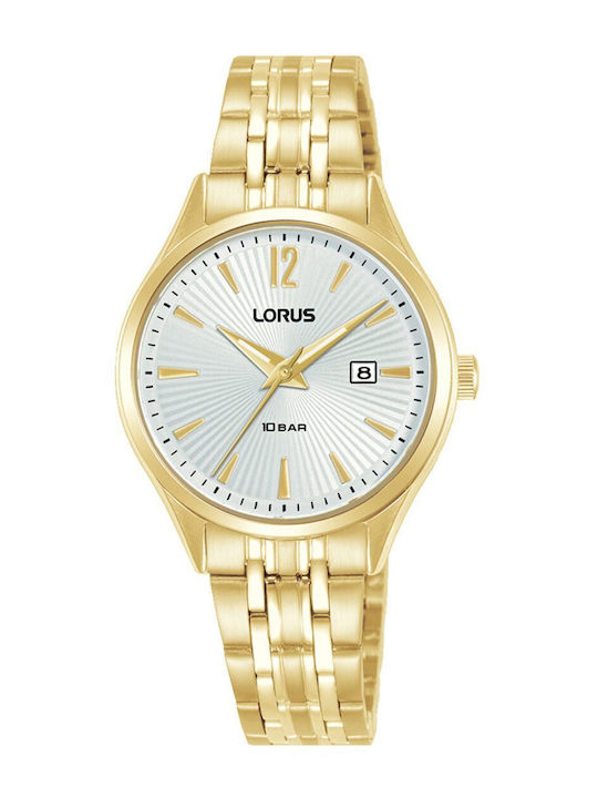 Lorus Women's Watch with Gold Metal Bracelet