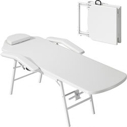 HomCom White Massage Bed 182x82cm HomCom White Massage Bed 182x82cm