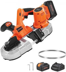 Verschiedene Elektrowerkzeuge Vevor 20V Lithium Batterie Ladegerät Tragetasche Tiefe Schnitt 65 x 65 mm Metallkreissäge Motor Ohne Bürsten Variabler Geschwindigkeit 0-192 m/min Metall Holz Schnitt