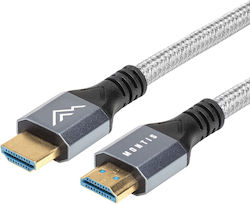 Montis HDMI 2.1 HDMI male - HDMI male 1m Μαύρο Montis HDMI 2.1 HDMI male - HDMI male 1m Μαύρο