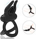 Ophelia's Dream Toys Black Vibrating Cock Ring 10gm-351