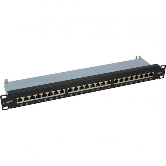 Inline Patch Panel Cat 6 Ftp 24 Ports Inline Il76224s