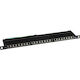 Inline Abgeschirmt Cat.6 Patch Panel 24 Anschlüsse 19" 0.5u Inline Il76224b