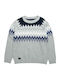 Kinderpullover Langarm Gray