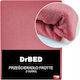 Drbed Schutzauflage King Size mit Rock Rosa 220x200cm