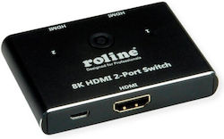 Roline Hdmi Switch 8k60hz 2 Ports Roline 14.01.3592 Roline Hdmi Switch 8k60hz 2 Ports Roline 14.01.3592