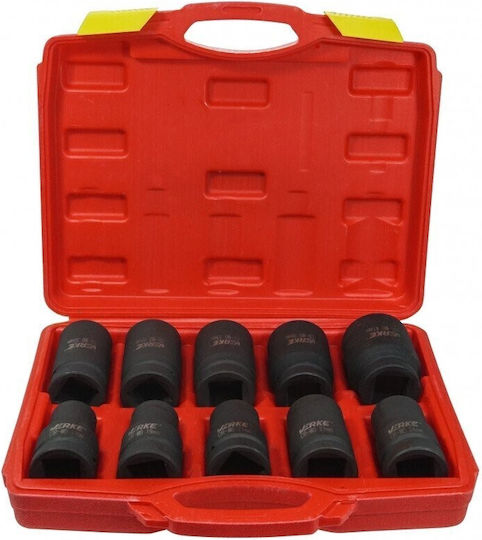 Verke Căpăcel Pneumatic - Pneumatic Pătrat cu Patrat de Prindere 1" Diametru 10 / 1" / 17 / 19 / 21 / 22 / 24 / 27 / 30 / 32 / 36 / 41 1buc