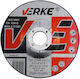 Verke Disc de tăiere Metalic 125mm