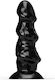 All Black Anal Plug XXLarge Schwarz