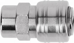 Cuplaj Hogert HT4R801 F 1/4" Piese Pentru Scule Pneumatice Oțel