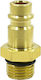 Adaptor Pneumatic Verke 1/4" Filet Exterior V81368