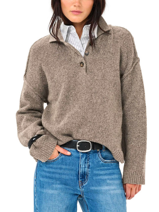 My Essential Wardrobe Polo Brown